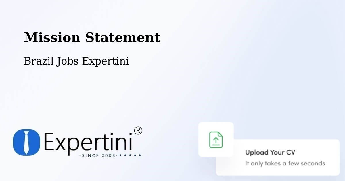 Corporate Mission – Campinas - Brazil Jobs Expertini